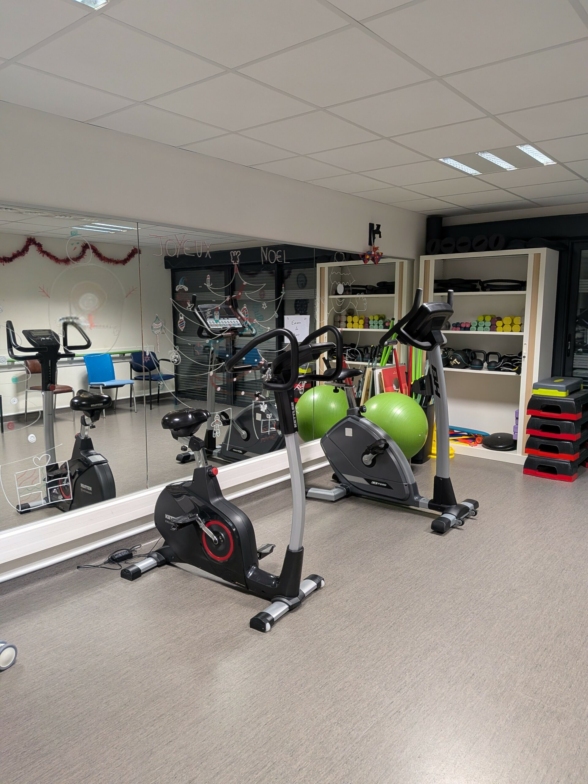 Salle d’activités physiques adaptées du plateau technique SMR