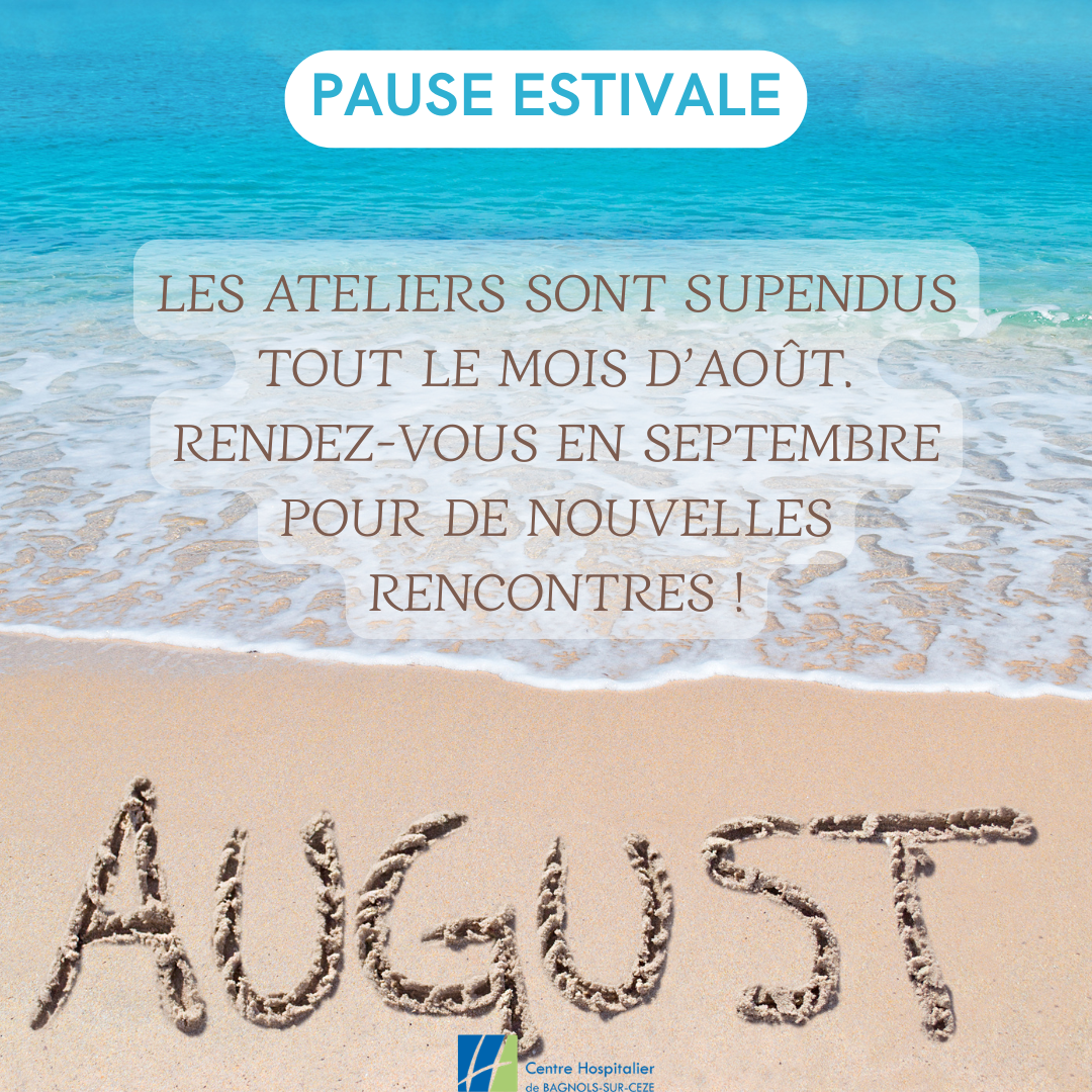 Programme des ateliers de juin - Maternité